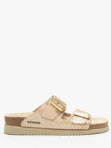 Slippers Hester Havana Uit Leder Mephisto women BECH13